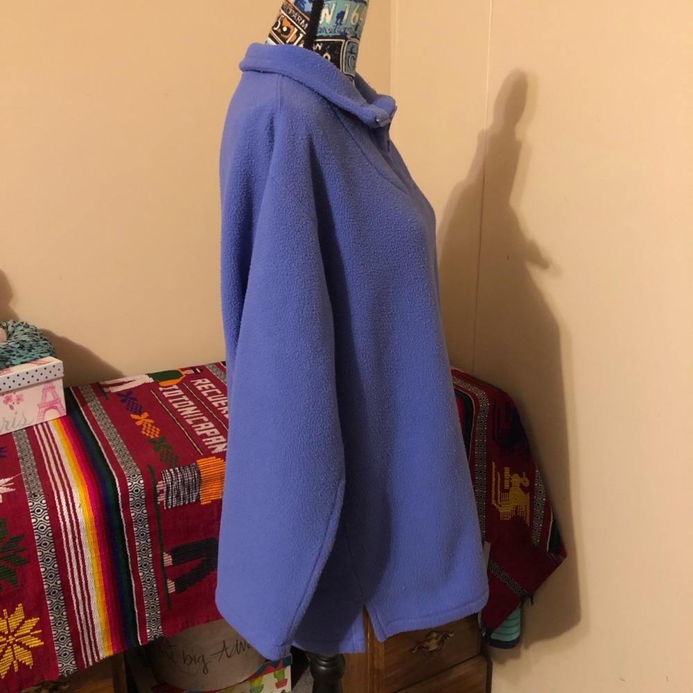 Vintage 1980’s Action Fleece Quarter Zip Pullover - Picture 2 of 12